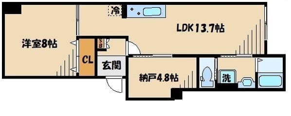 ナチュラルハウスの物件間取画像